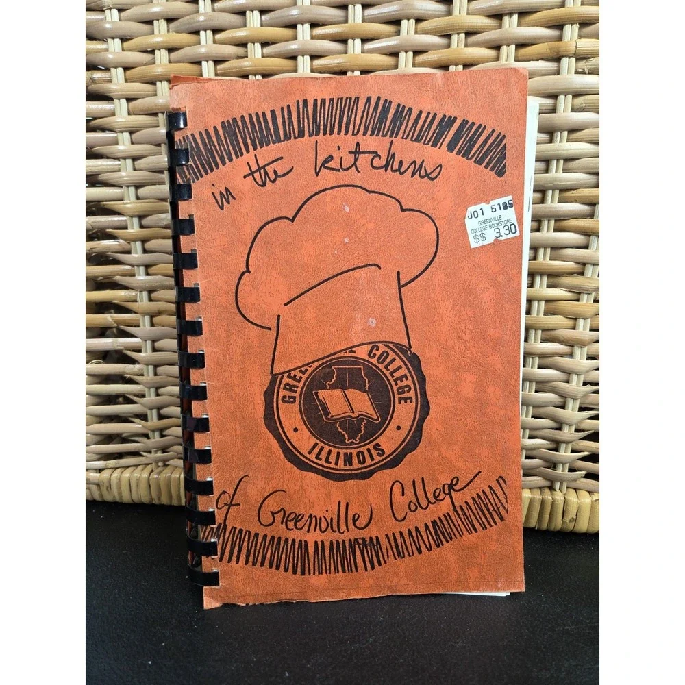 Greenville College Cookbook Greenville, Illinois 1983 257 Pages Local